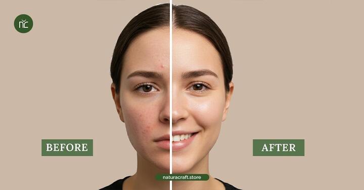 Tallow and Honey Balm Before and After Results